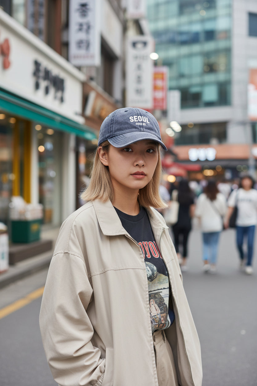 SEOUL Area 02 Vintage Cap